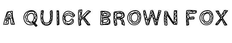 Preview of GINUMBER1 Medium font