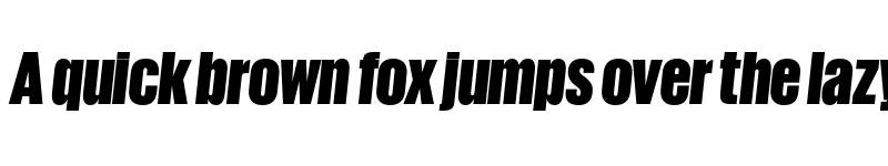 Preview of Giorgio Sans Trial Black Italic font