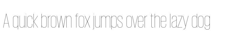 Preview of Giorgio Sans Trial Thin font