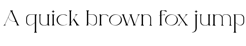 Preview of Giove Free Trial font