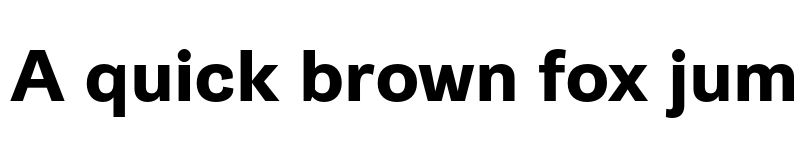 Preview of Gira Sans Bold font