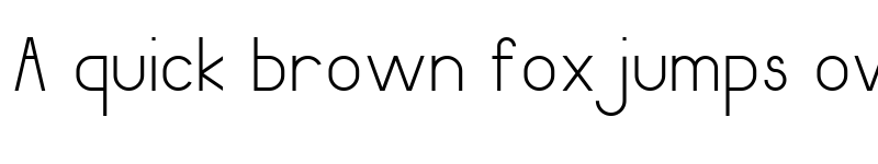 Preview of Giraffe Regular font