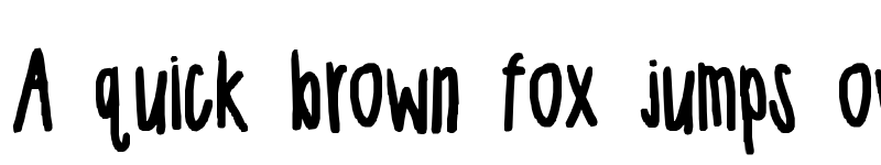 Preview of girlie Regular font