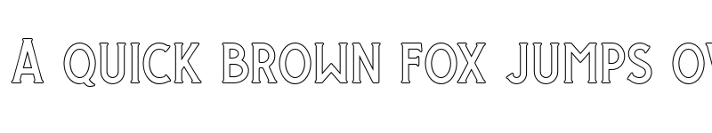 Preview of Giroud Free Outline font