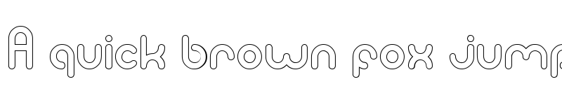 Preview of gitchgitch-Hollow Regular font