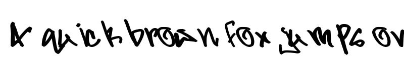 Preview of Gladiator Gruel Regular font