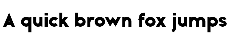 Preview of Gladiora Demo Extra Black font