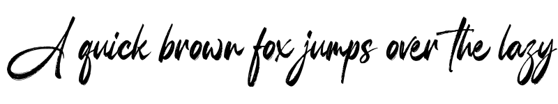 Preview of Glamatrix Regular font