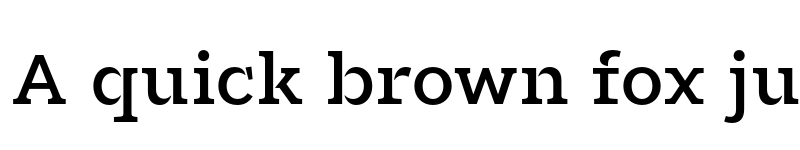 Preview of Glance Slab Test Medium font