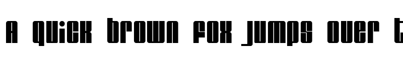 Preview of Glare Regular font