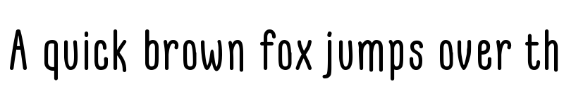 Preview of GLARESOME Regular font