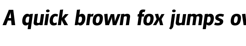 Preview of Glasgow Bold Italic font