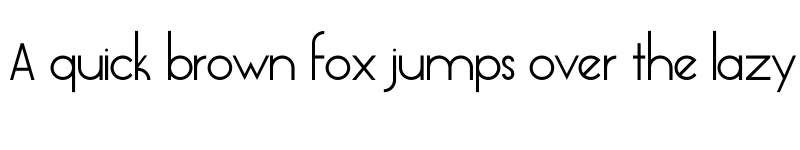 Preview of Glasket Medium font