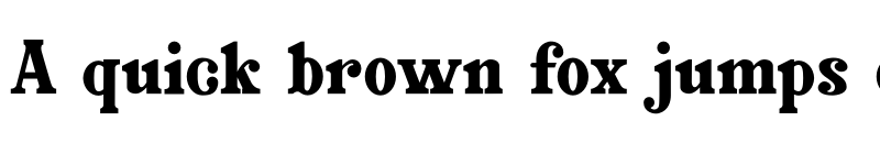 Preview of GLASTER Regular font