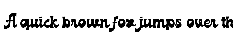 Preview of Glimmer Glide Regular font