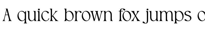 Preview of Glinster Regular font