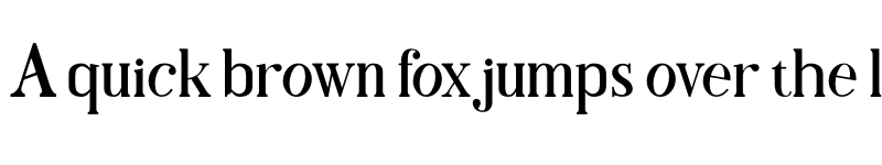 Preview of Glistic Regular font