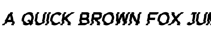 Preview of Glitch Goblin Regular font