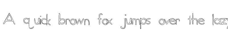 Preview of GlobalVillage Regular font