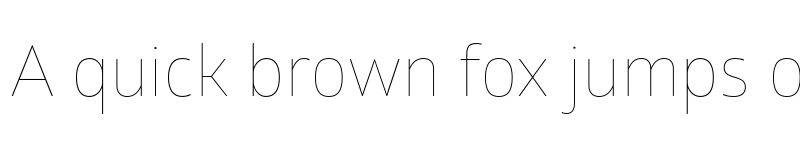 Preview of Glober Demo Thin font