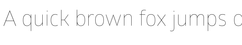 Preview of Glober Thin Free font