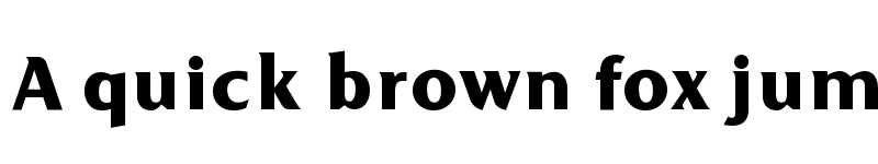 Preview of Glocs Bold font