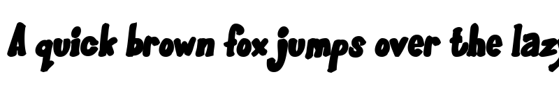 Preview of GlooGun Regular font