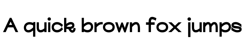 Preview of Glora Black font