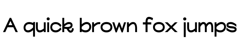 Preview of Glora Bold font