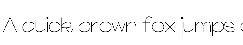 Preview of Glora Light font