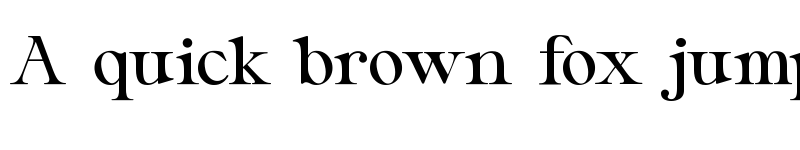 Preview of Glorine Regular font