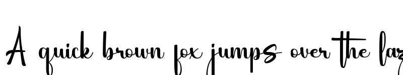 Preview of Glory Signature Personal use Regular font