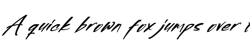 Preview of Gloryvibes Jordanila Italic font