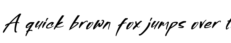 Preview of Gloryvibes Jordanila Regular font