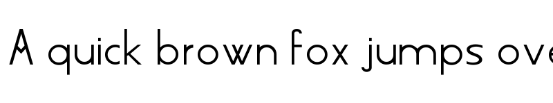 Preview of Glove Regular font