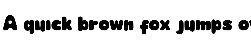 Preview of Glowie Regular font