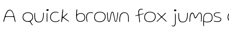 Preview of Gluten Thin font