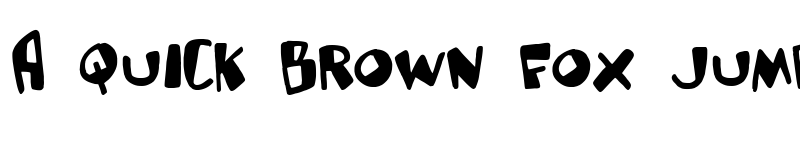 Preview of Glutton man Regular font