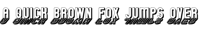 Preview of GM Exp Shadow Gravestone Regular font