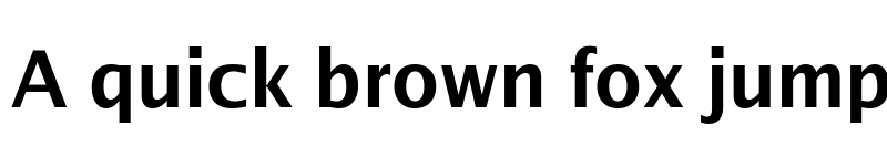 Preview of Go Bold font