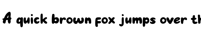 Preview of Go Mocha Regular font