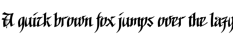 Preview of Goalthink Regular font