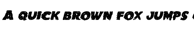 Preview of Goblin Creek Expanded Italic Expanded Italic font