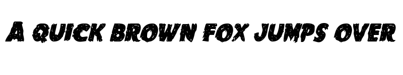 Preview of Goblin Creek Italic Italic font