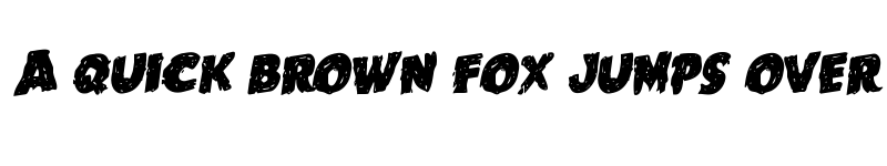 Preview of Goblin Creek Rotalic Regular font