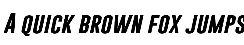 Preview of Gobold Bold Italic font