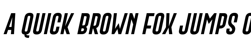 Preview of Gobold Extra2 Italic font