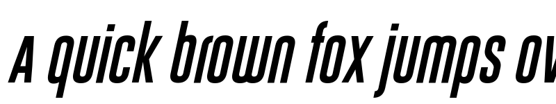 Preview of Gobold Uplow Italic font