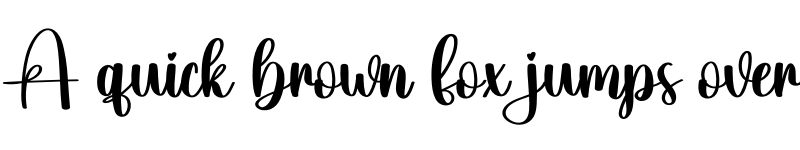 Preview of Goddess Regular font