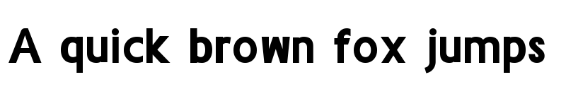 Preview of Godus Bold font